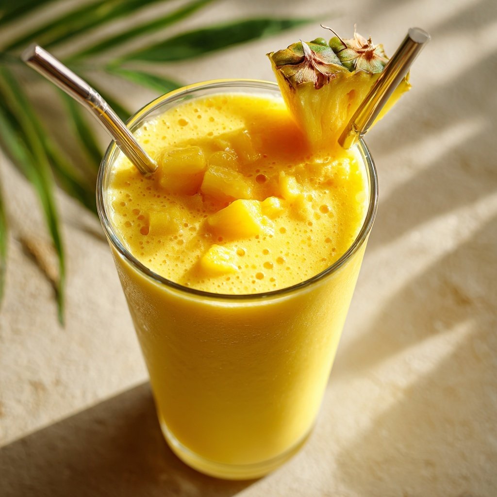 Easy Smoothie With Pineapple