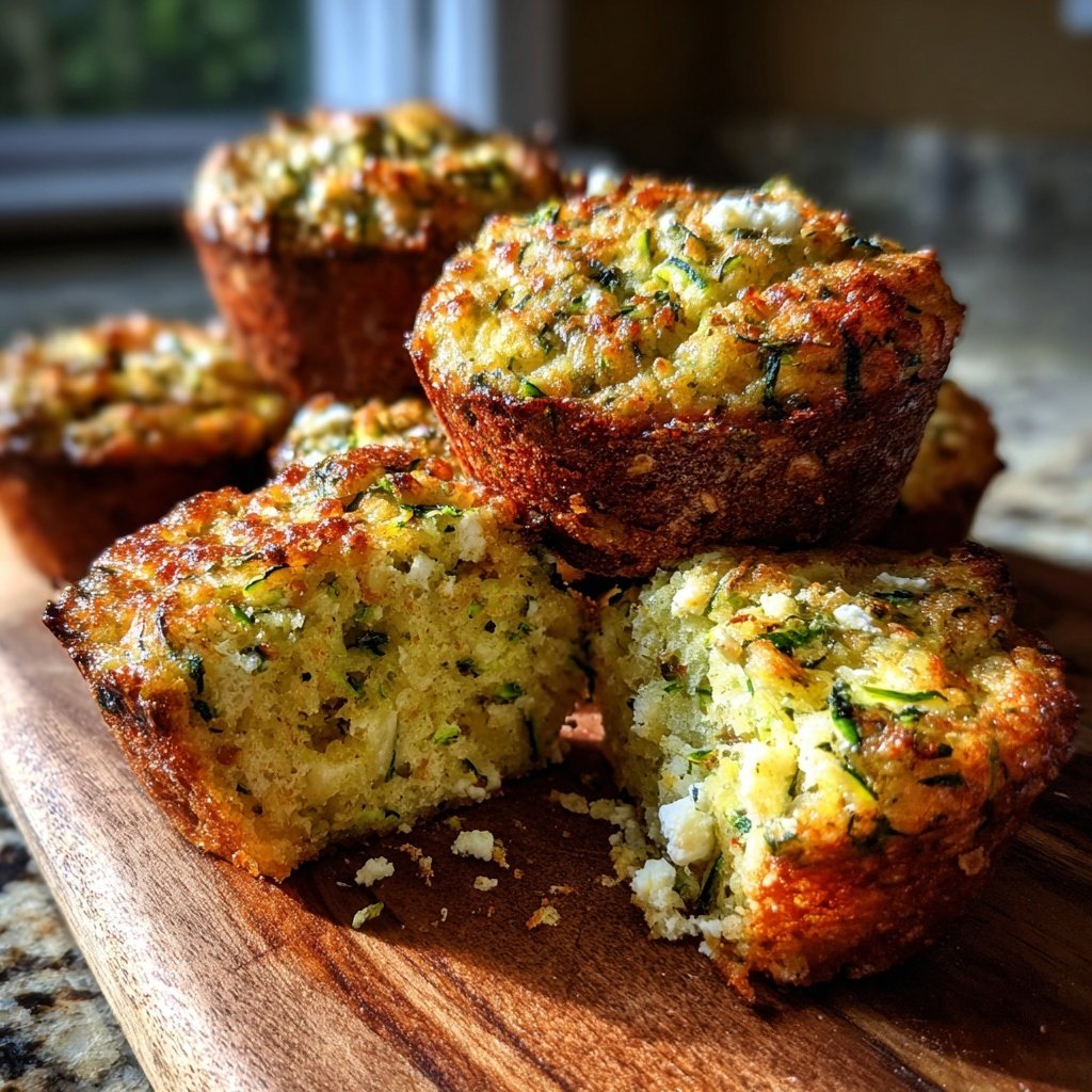 Zucchini Breakfast Muffins
