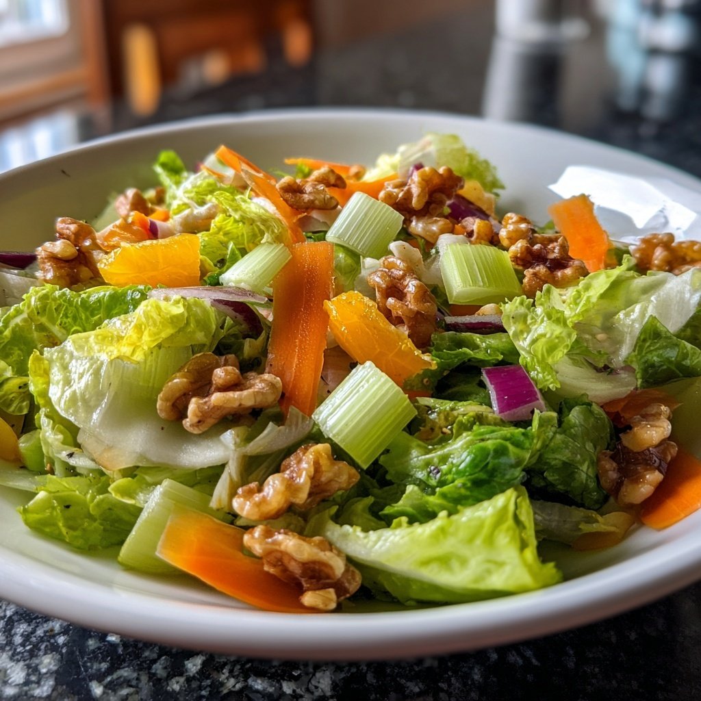 Celery And Walnut Garden Salad
