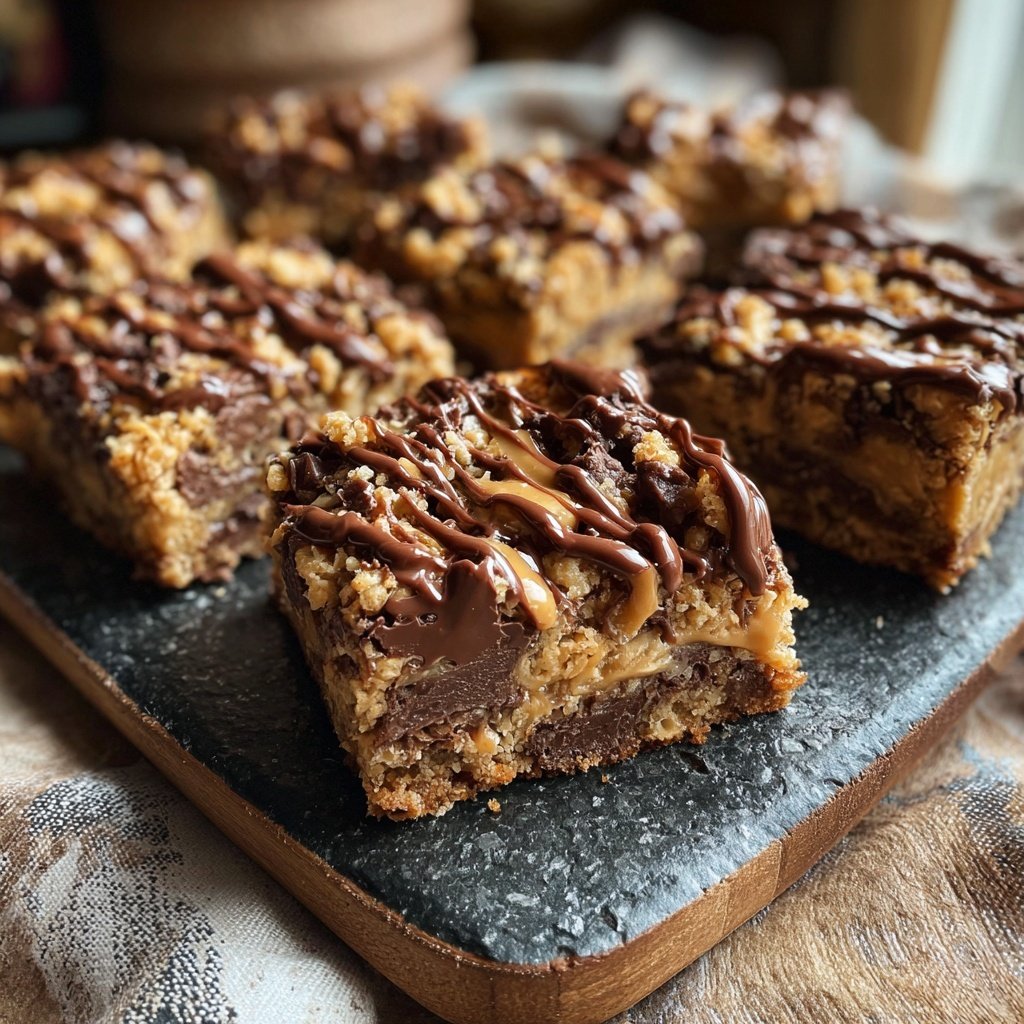 Chocolate Peanut Butter Squares